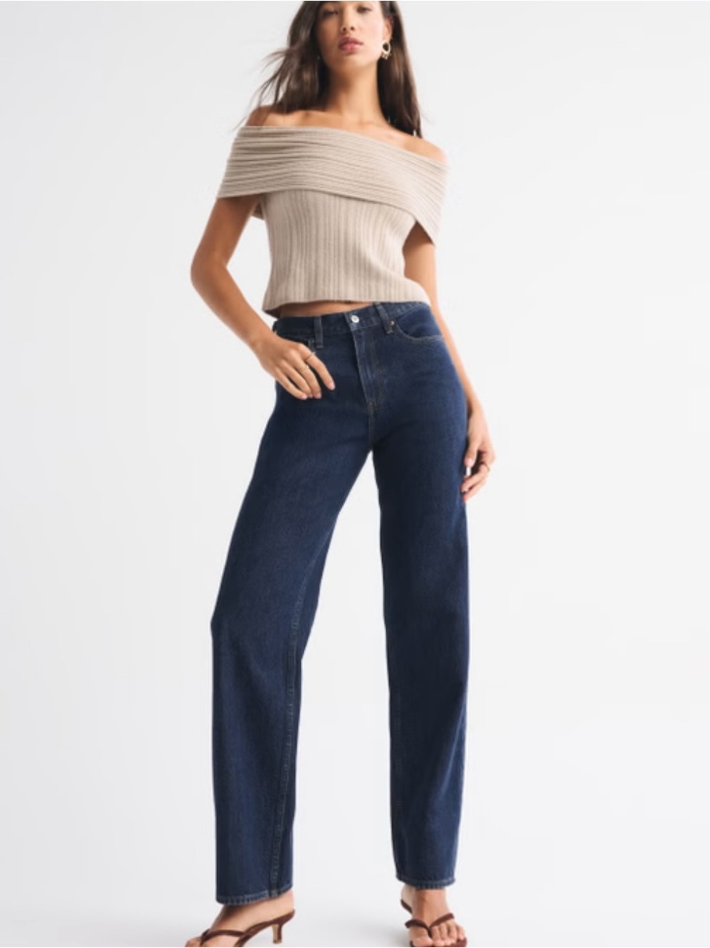 Abercrombie & Fitch The Loose High Rise Jeans - Size 26, 2S